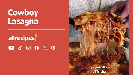 Trisha Yearwood's Cowboy Lasagna