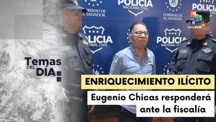 Gobierno de El Salvador confirma la captura del exfuncionario Eugenio Chicas