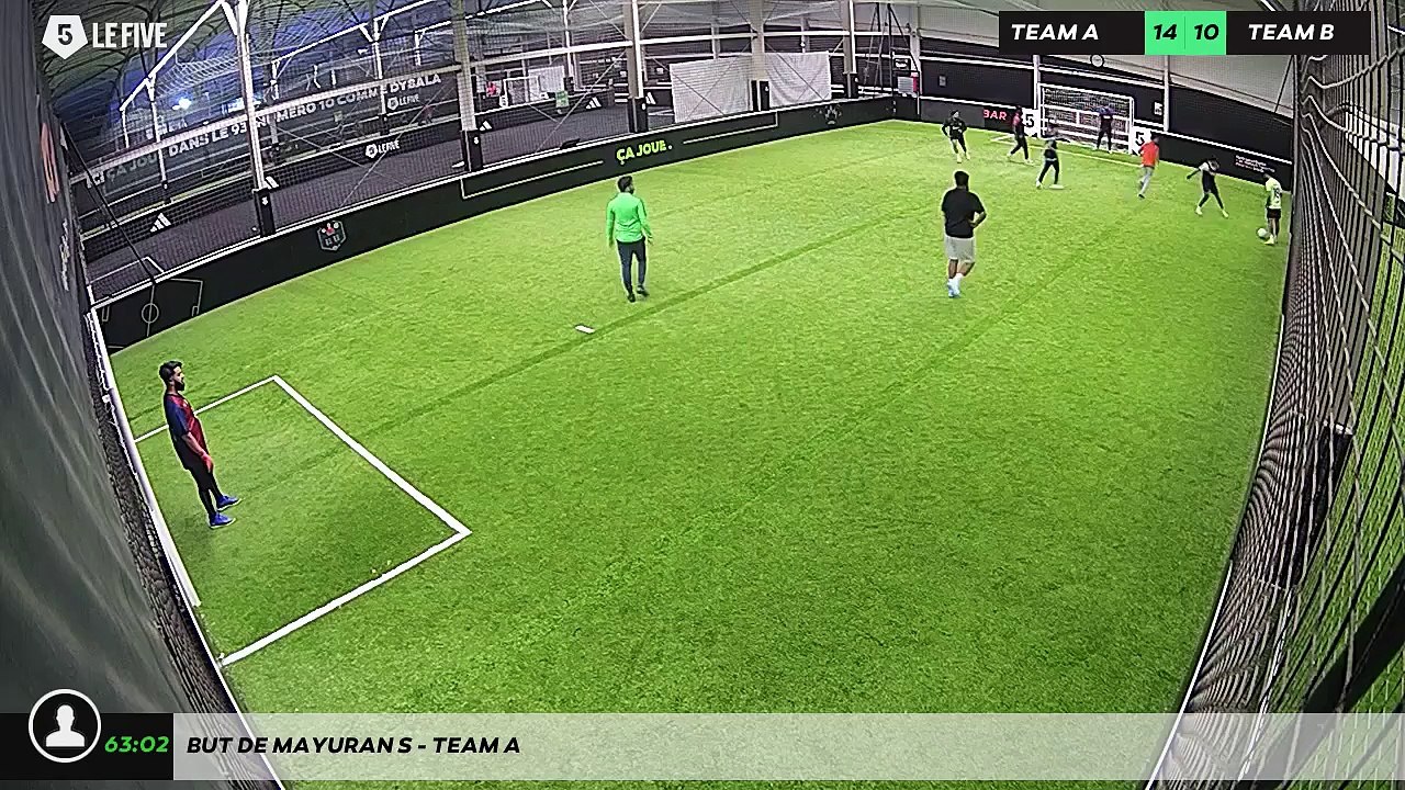 But de Mayuran S - Team A
