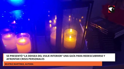 Se presentó “La odisea del viaje interior” una guía para redescubrirse y afrontar crisis personales