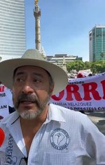 Marchan galleros y cabalgantes exigiendo permanencia de las tradiciones mexicana