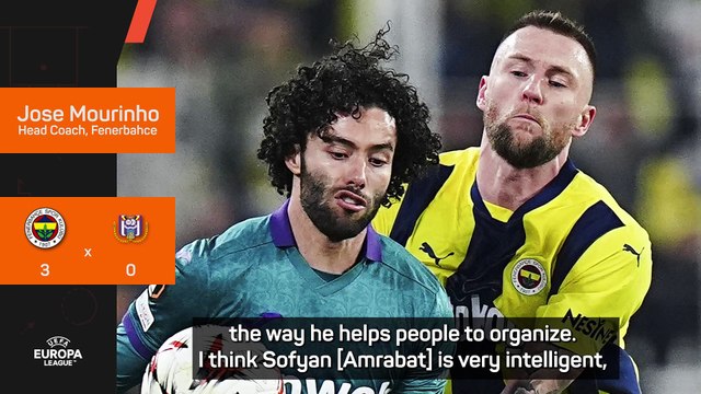 Experienced heads delight Mourinho as Fenerbahce beat Anderlecht