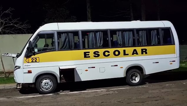 Ônibus escolar com Chassi adulterado é apreendido em Santa Tereza do Oeste