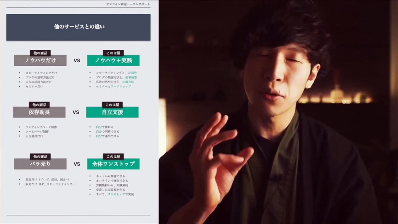 このは屋と他のサービスの違い（notノウハウだけ・not依存助長・notバラ売り）