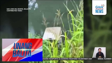 Bangkay ng nawawalang babae, nakita sa loob ng maletang palutang-lutang sa ilog | Unang Balita