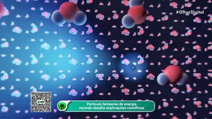 Partícula fantasma de energia recorde desafia explicações científicas