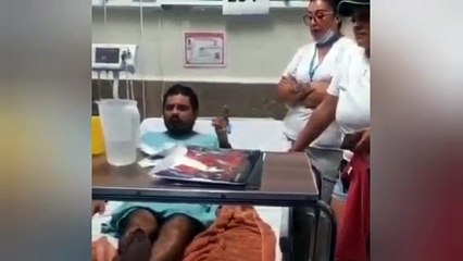 Liberan a camillero que trasladaba a niña Aitana atrapada en elevador del IMSS