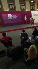 Se infiltra ciudadana a Palacio Nacional para acercarse a AMLO