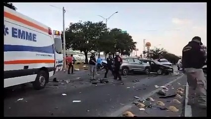 Aumenta a cuatro la cifra de muertos por choque múltiple en Garza Sada