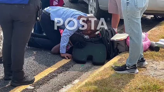 Vuelcan haitianos en la avenida Paseo de los Leones