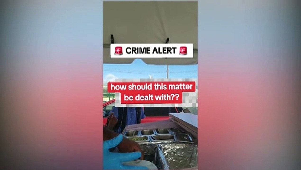 DOUBLES VENDOR ROBBED BY SCOOLBOY