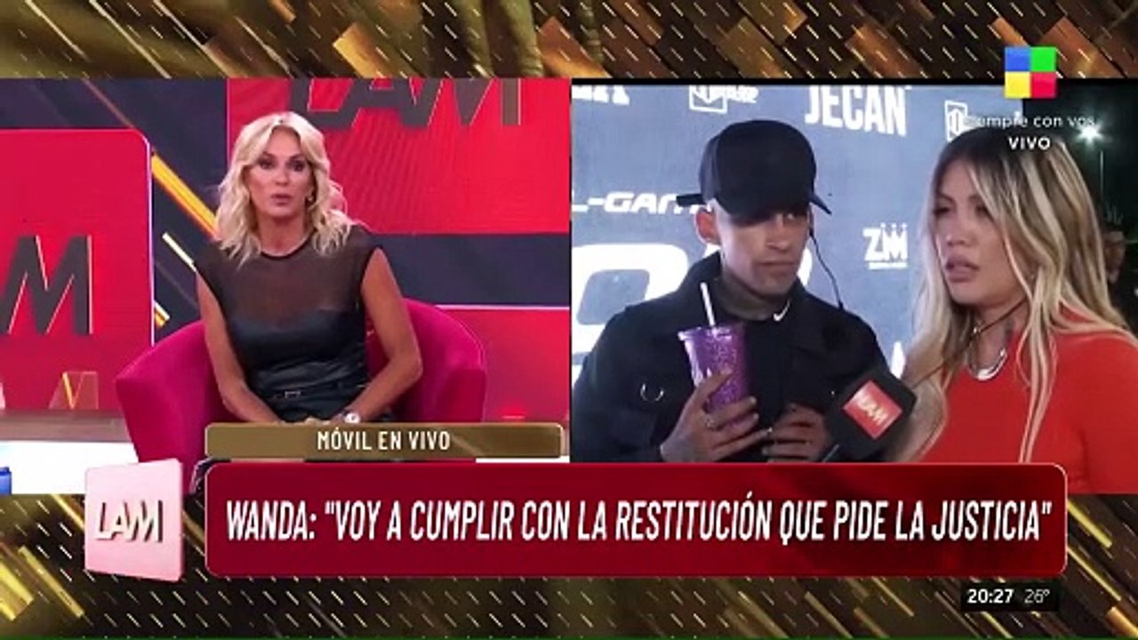 Wanda Nara HABLA SOBRE LA SITUACIÓN JUDICIAL con Mauro Icardi
