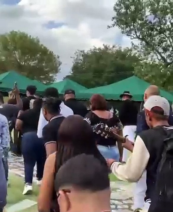 "Cuánto lloré": despiden a Félix Cumbé