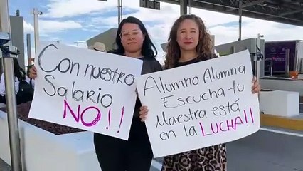 Vuelven las marchas del magisterio mexiquense por la falta de pagos