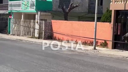 Derriba tráiler cableado en zona residencial de Monterrey