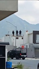 VIDEO: Presunto ladrón desata balacera en García, Nuevo León