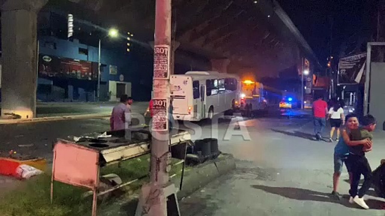 Choque entre ruta urbana y camión de carga deja tres lesionados en ...