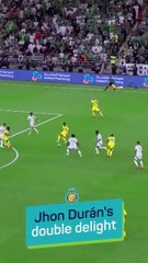 It's Duran Duran - Al Nassr star at the double