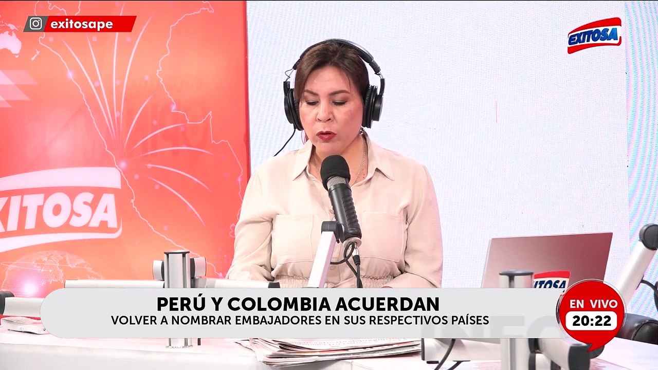 Perú y Colombia acuerdan volver a nombrar embajadores tras tensión entre Dina Boluarte y Gustavo Petro