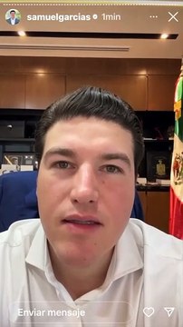 Asegura Samuel García que Nuevo León ya no tendrá más crisis del agua