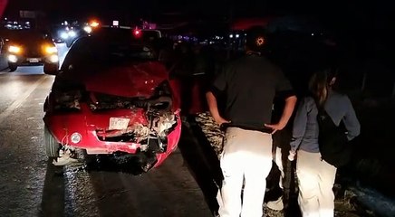 Muere joven de 16 años en fuerte accidente de carretera a Mezquital