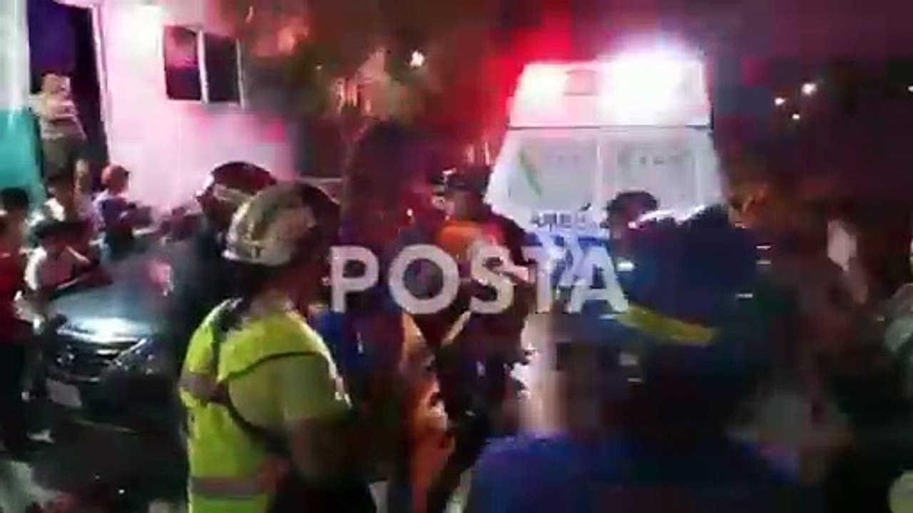 Cae hombre ebrio a canalón en Monterrey