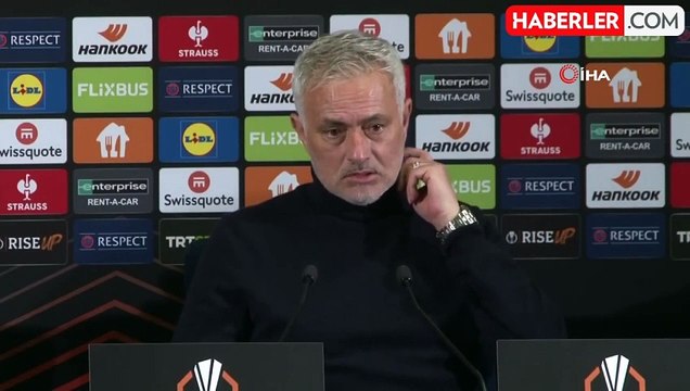 Jose Mourinho: Almış olduğumuz sonuç turu aldık anlamına gelmez