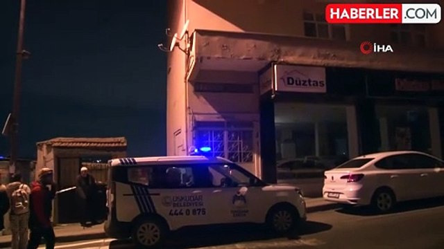 Üsküdar'da Toprak Kayması Sebebiyle İki Bina Boşaltıldı