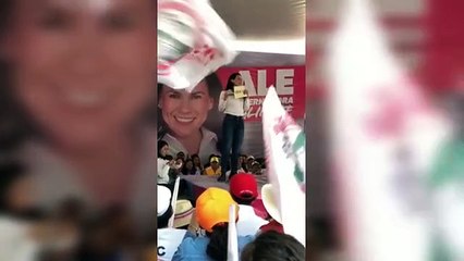 Llega a Los Reyes Acaquilpan la Ruta de la Reconciliación de Alejandra del Moral