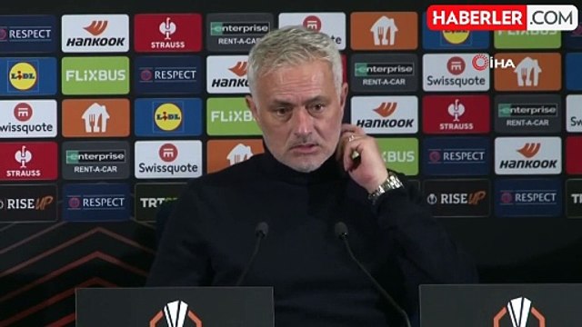 Jose Mourinho: Almış olduğumuz sonuç turu aldık anlamına gelmez