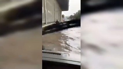 Queda Ecatepec bajo el agua; inundaciones afectan el Mexibús y Vía Morelos