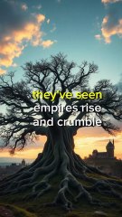 "The Ancient Tree That Witnessed All of Human History 🌳✨"