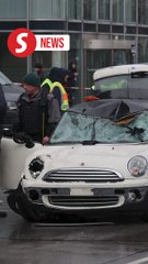 Dozens hurt in suspected car ramming attack in Munich before German election