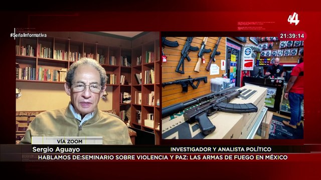 Sergio Aguayo nos habla sobre el seminario sobre Violencia y Paz
