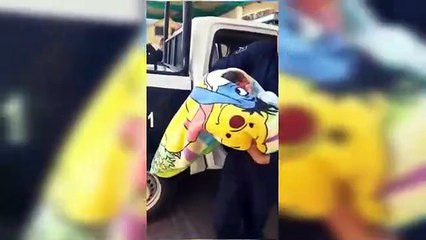 Policías se convierten en parteros y ayudan a una mamá en Ecatepec