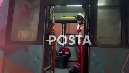 Sufre caída y lesiones usuario de la ruta 138