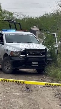 Hallan dos cuerpos calcinados en una brecha de Pesquería
