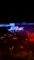 Muere empleado de Oxxo al volcar en Periférico de Durango