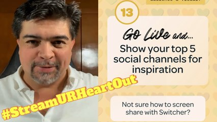 "Stream UR Heart Out" challenge, day 13