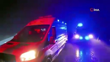 Bingöl'de yolcu otobüsü devrildi: 5 ölü, 38 yaralı