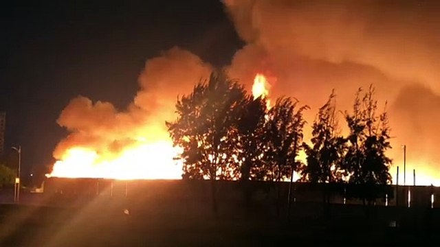 Incendio de bodega de Central de Abastos de CDMX causa alarma, no hay heridos