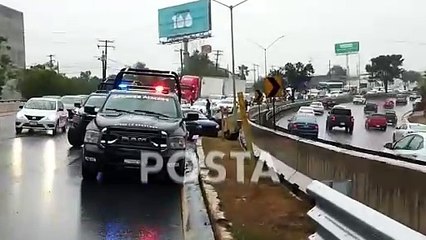 Ataque a automovilista deja una persona lesionada al sur de Monterrey