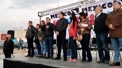 Increpan a Ricardo Mejía en mitin en Saltillo, Coahuila