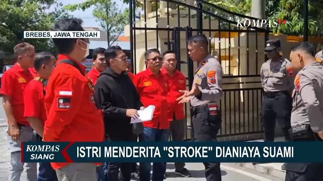Istri Stroke Dianiaya Suami di Brebes, Anak Bawa Bukti CCTV ke Polisi