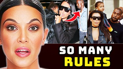 Kim Kardashian Has Strict News Rules for Kanye West To See Their Kids
