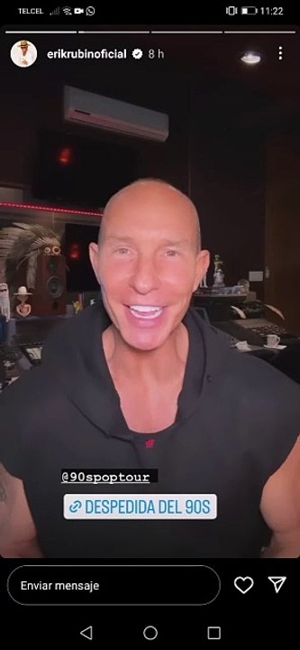 Invita Erik Rubín al público de Monterrey a su despedida del 90s Pop Tour