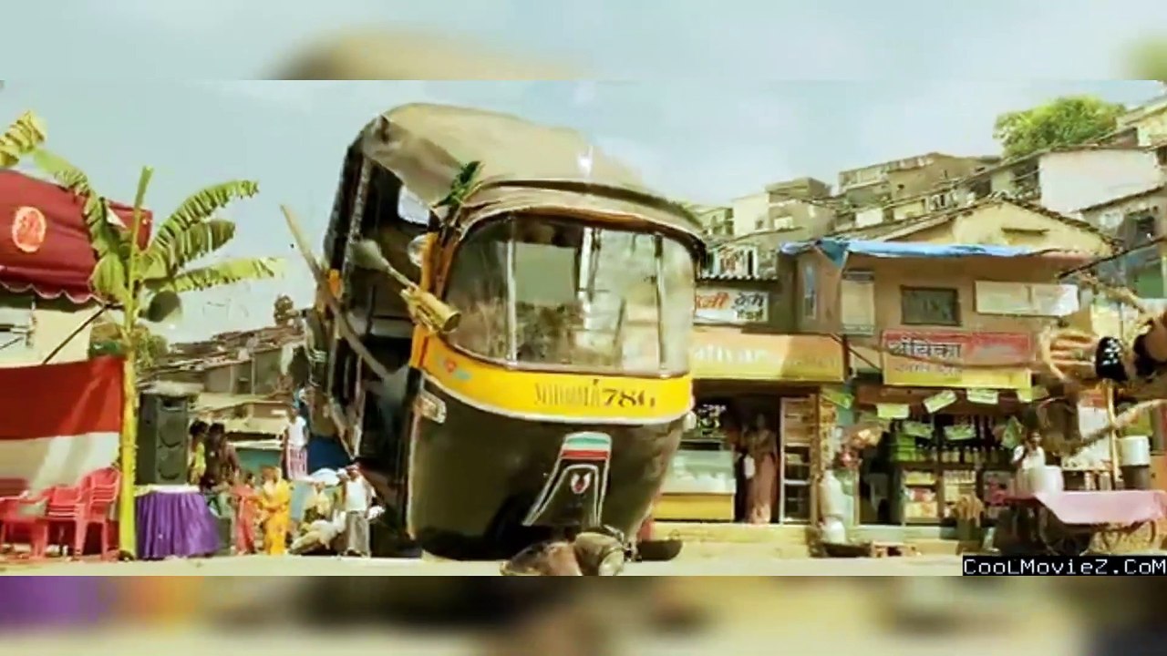 😱😜 flying Auto 😜 #movie fight