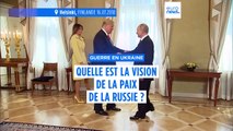 La vision de la paix de Poutine : une Ukraine soumise et l'OTAN affaiblie (expert)