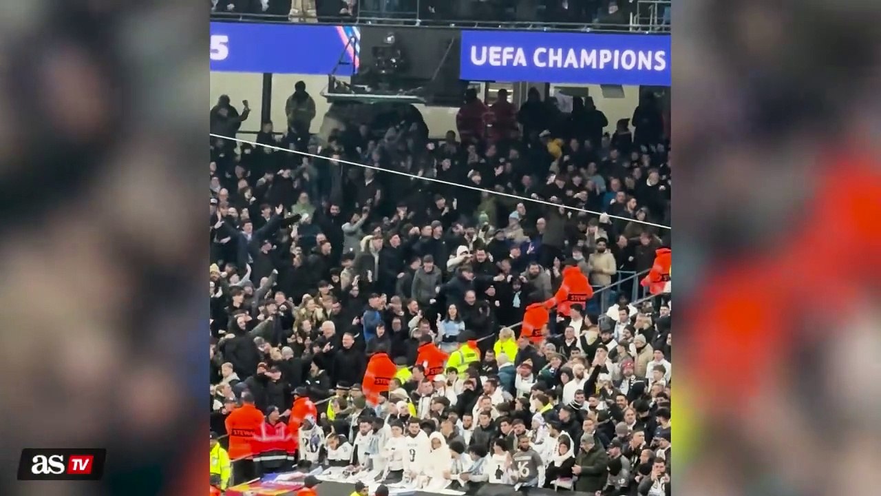 Lo que ocurrió en la grada tras el 2-1 del City...