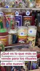 ¿Qué es lo que más se vende para los rituales de año nuevo en Yucatán?